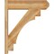 Ekena Millwork Merced Craftsman Rough Sawn Outlooker, Western Red Cedar, 8"W x 30"D x 36"H OUT08X30X36MRC04RWR - alternate 2